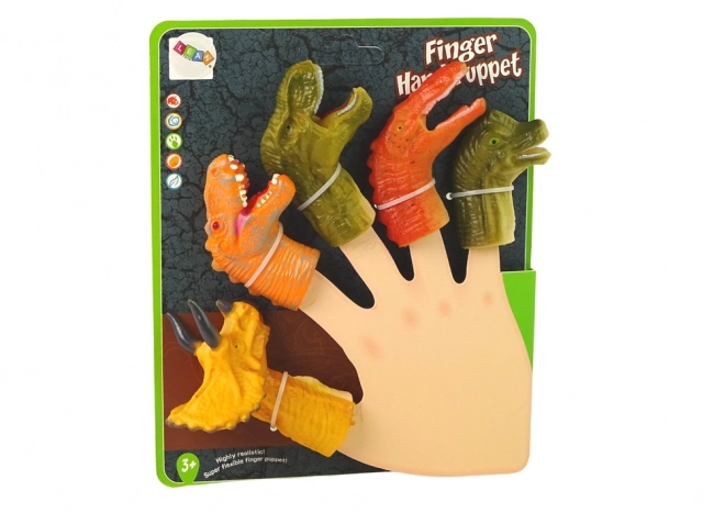 Dinosaur Finger Puppets Set