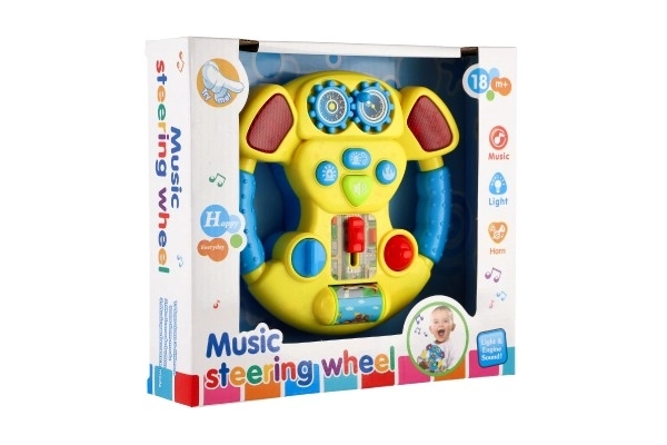 Toy Steering Wheel with Sound and Light