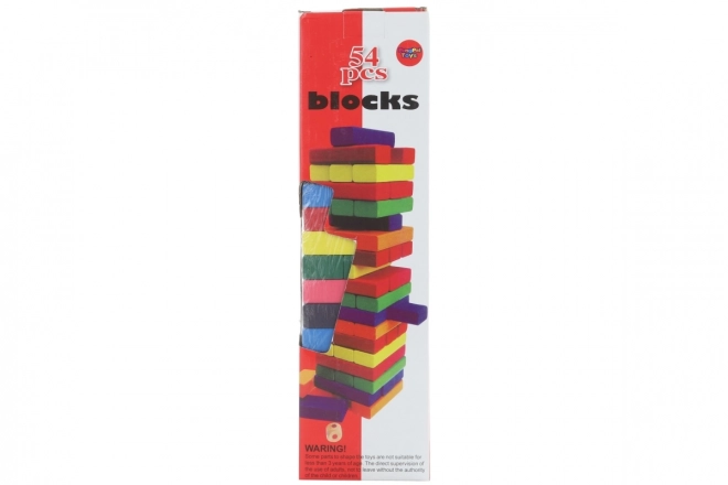 Colorful Wooden Tower Game