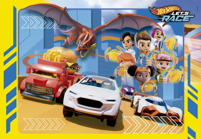 Clementoni Puzzle Hot Wheels