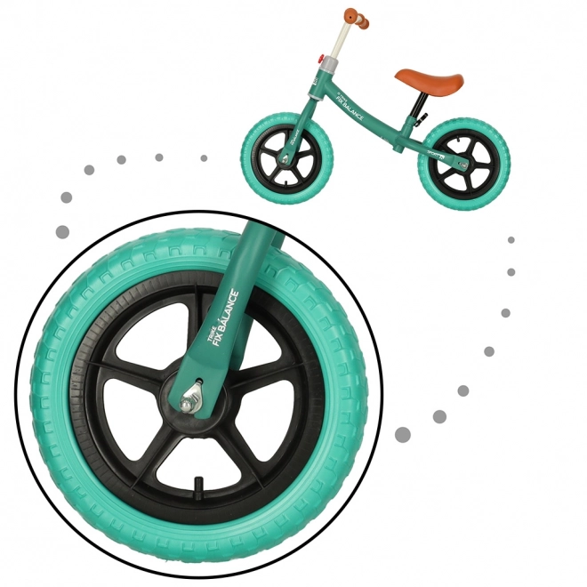 Lightweight Turquoise Balance Bike