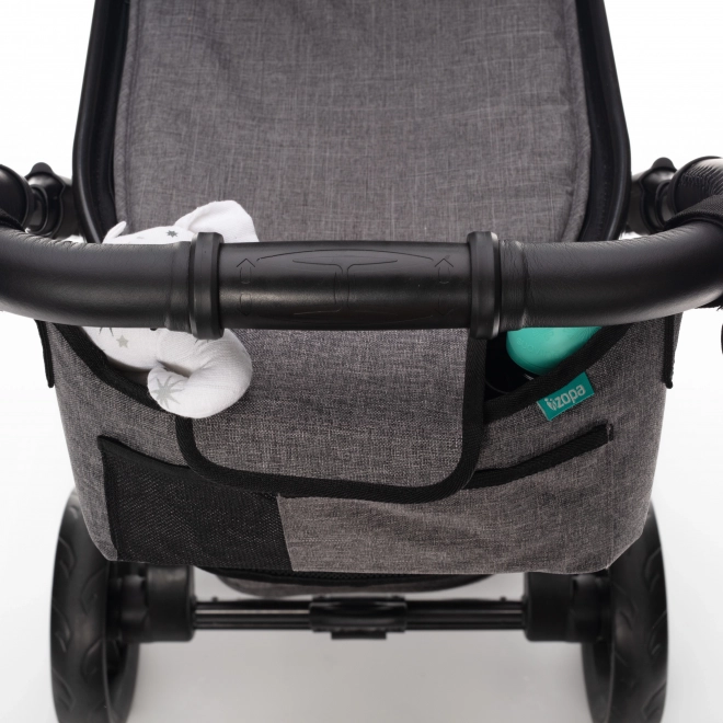 Stroller Organizer Plus Grey