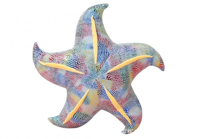 Blue Starfish Plush Pillow 20 cm