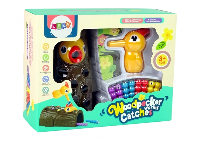 Magnetic Dexterity Game - Catch the Worm