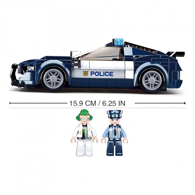 Sluban Town Fast Police Car Building Set