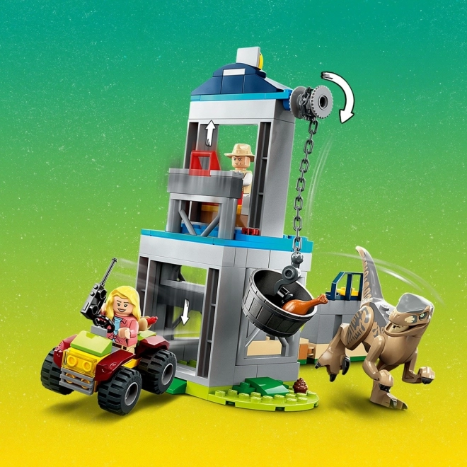 Lego Jurassic World Velociraptor Escape