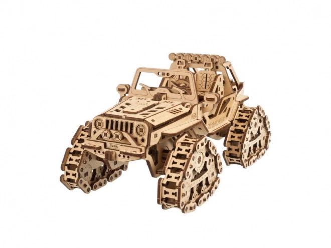 Ugears 3D Wooden Mechanical Off-Road Vehicle Puzzle