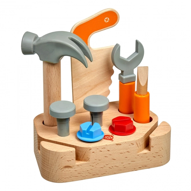 Lucy & Leo Little Carpenter - Wooden Tool Set