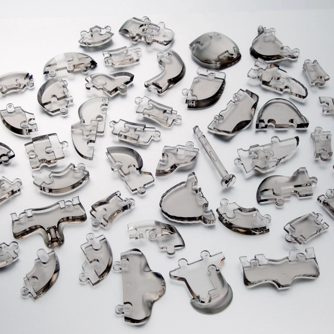 3D Crystal Puzzle 48 Piece Skull