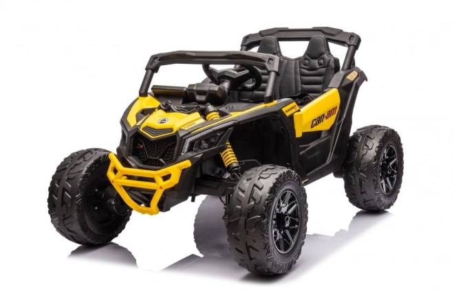 Yellow Battery Operated Buggy Car CAN-AM