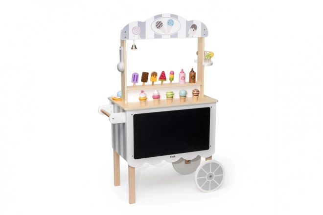 Wooden Ice Cream Trolley