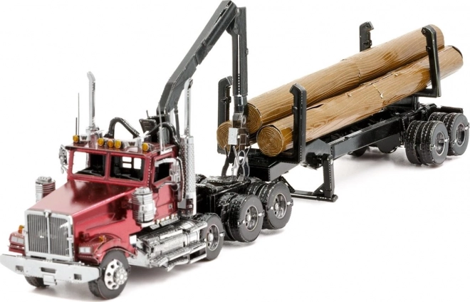 3D Puzzle Metal Earth Western Star Log Truck