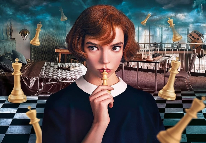 Clementoni Puzzle Netflix: The Queen's Gambit 1000 Pieces