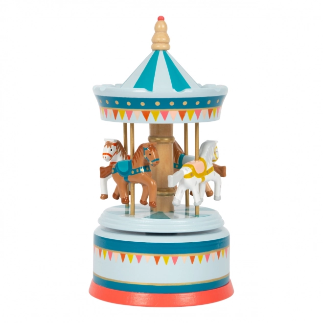 Small Foot Carousel Music Box