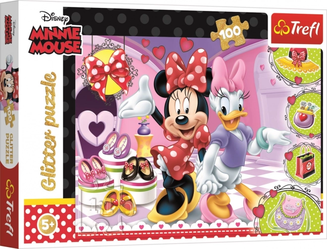 Puzzle Glitter MINNIE and Sparkles