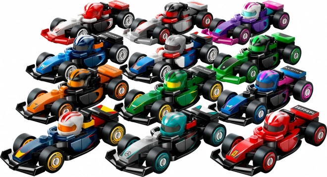 Gyűjtői F1 autó LEGO 71049 (kijelző 36 db)