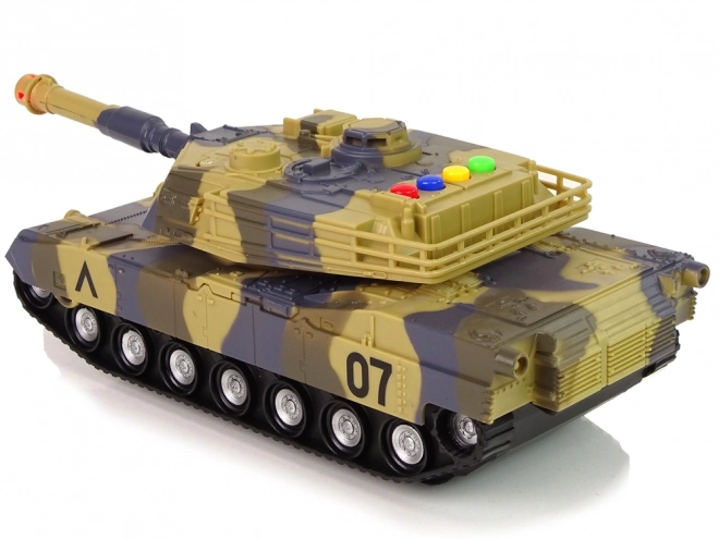 Large Military Tank Toy with Interactive Sounds