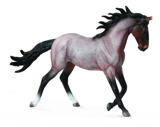 Collecta Mustang Bay Roan Horse Model