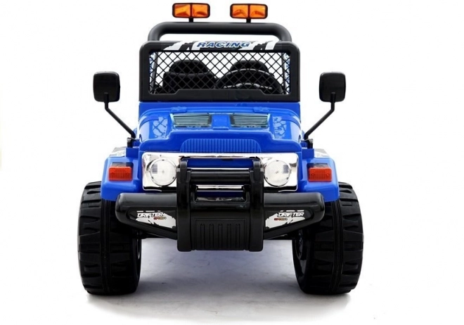 Battery Operated Blue Ride-On Car