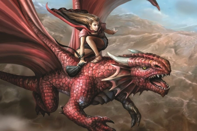 Dragon Rider 3D Puzzle