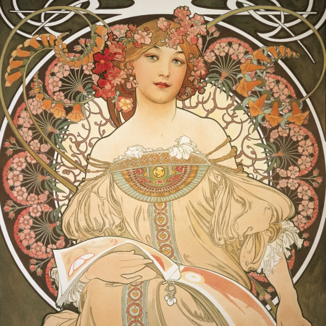 Notique Art Calendar Alfons Mucha 2025