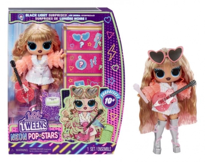 L.O.L. Surprise! Neon Pop Star Tweens Doll - Thea Stars