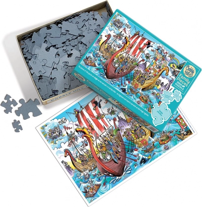 Family Puzzle Viking Adventure 350 Pieces