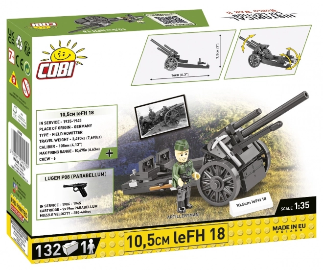 Cobi Historical Collection 105mm Howitzer Set