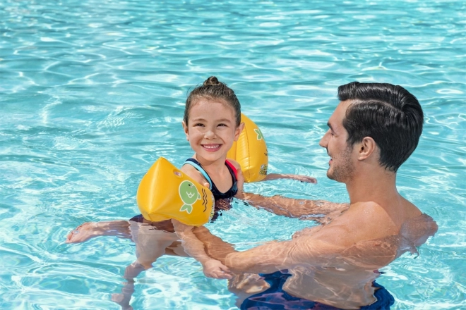 Inflatable Swimming Armbands Yellow