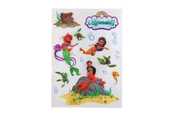 Mermaid Wall Stickers XXL 3D