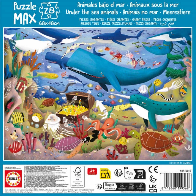 Educa underwater world puzzle