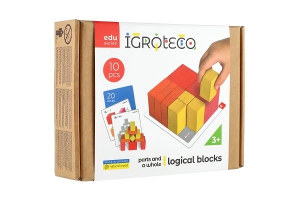 Wooden Puzzle and Construction Set