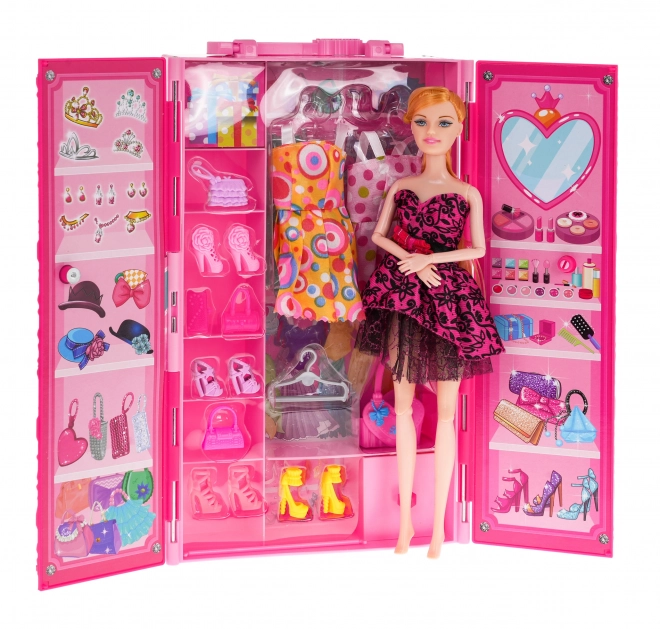 Doll with Wardrobe and Accessories