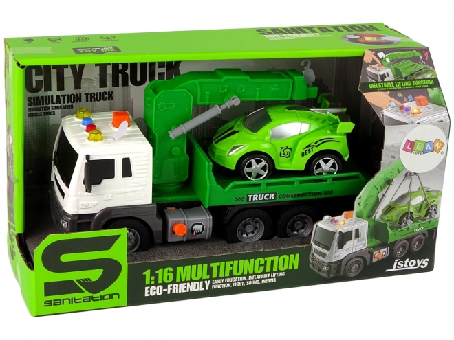 Tow Truck with Sound and Lights