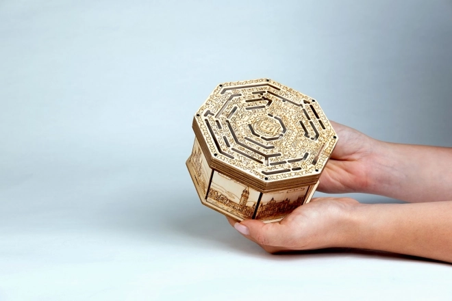 Secret 3D Wooden Puzzle Box