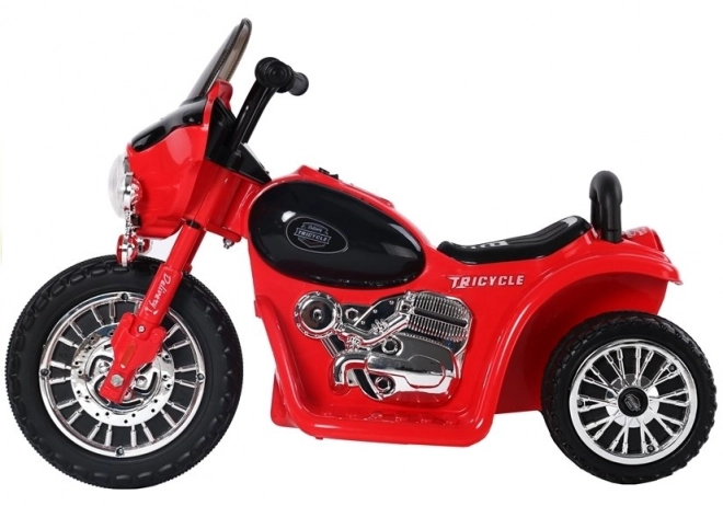 Red Electric Ride-On Motorcycle