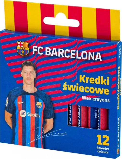 Crayons FC Barcelona Set