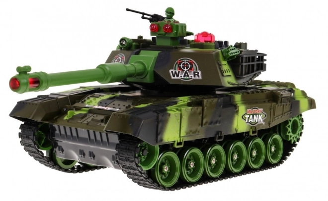 Remote Controlled Tank for Kids 3+ with Sounds and LED