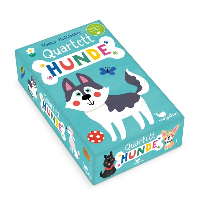 Dog Quartet Card Game by Magellan