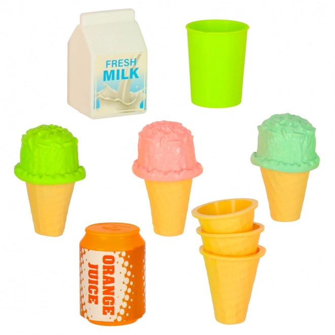 Cesto da picnic con dessert