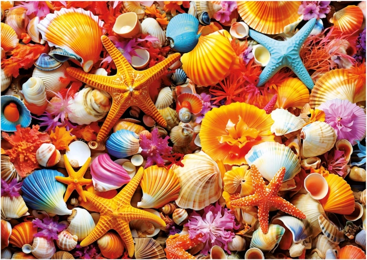 Puzzle Shells 1000 pieces EDUCA