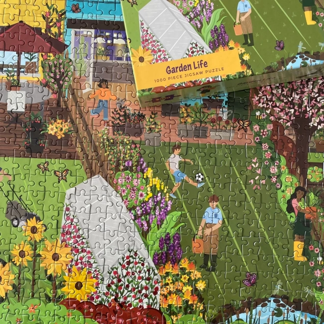 Gibsons Puzzle Life in the Garden 1000 Pieces