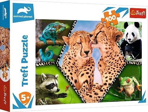 Trefl Puzzle Animal Planet: Beautiful Nature 100 Pieces