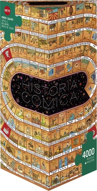 Historia Comica 2 Comic History Puzzle by Marino Degano