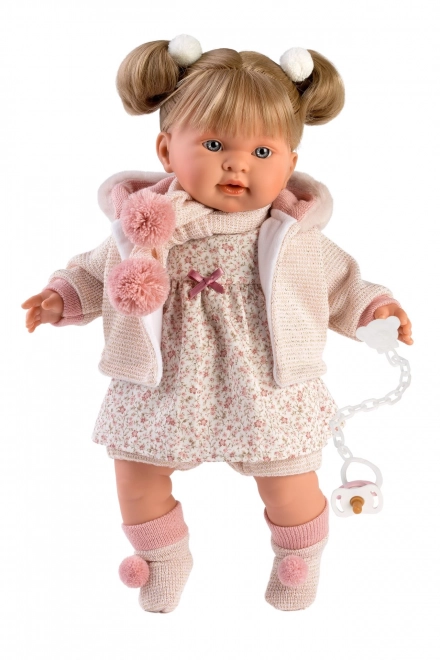 Realistic Baby Doll with Sounds 42cm