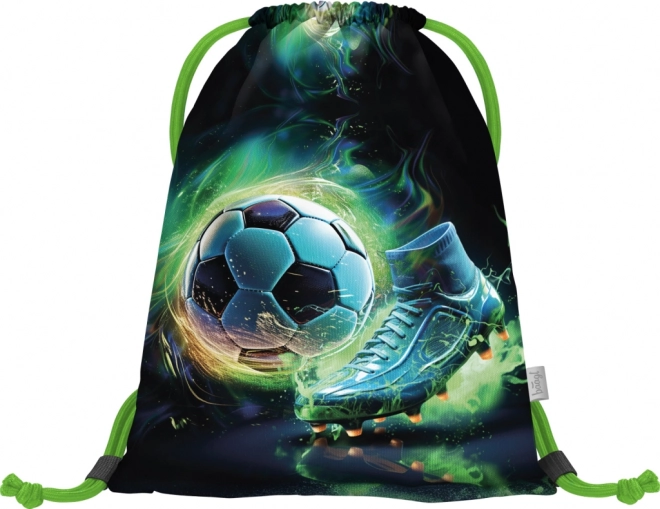 Baagl School Backpack Football Player Set