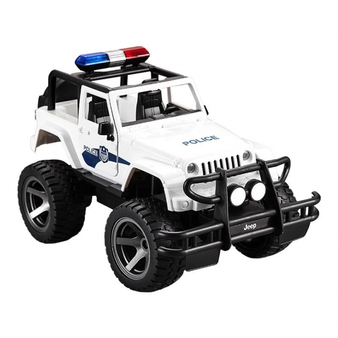 Remote-controlled Police Jeep 1:12 by Double Eagle