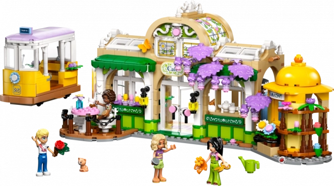 LEGO Friends Kaviareň a Kvetinárstvo
