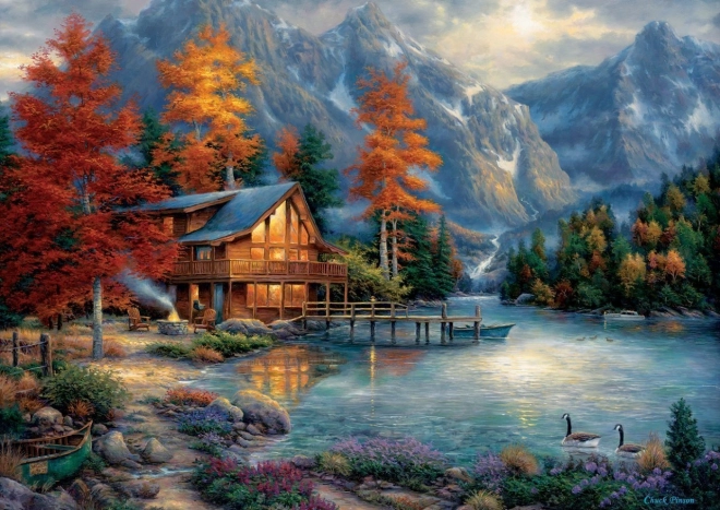Autumn Reflection Puzzle 3000 Pieces