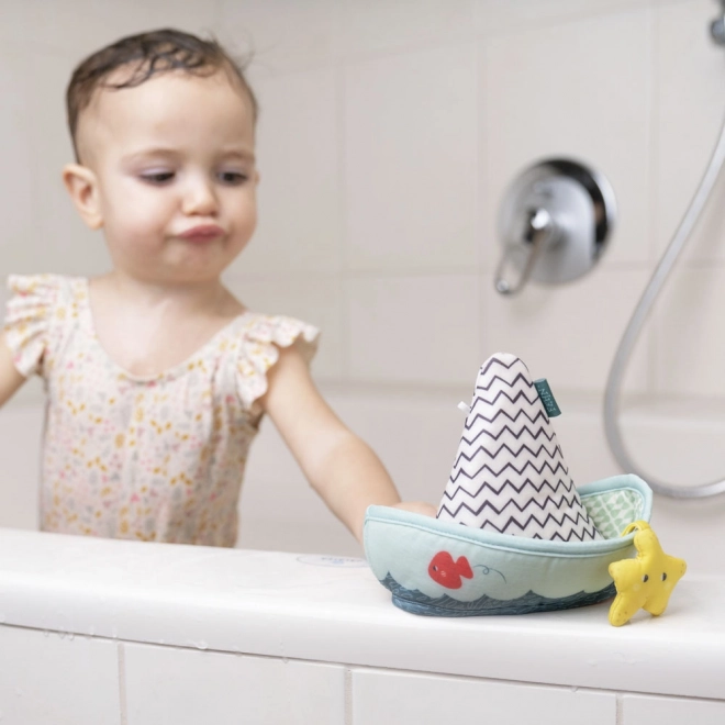 Finger Puppet Bath Boat by Splash Play